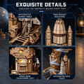 ROKR Space Shuttle 3D Wooden Puzzle with Interactive LED Launch Sequence