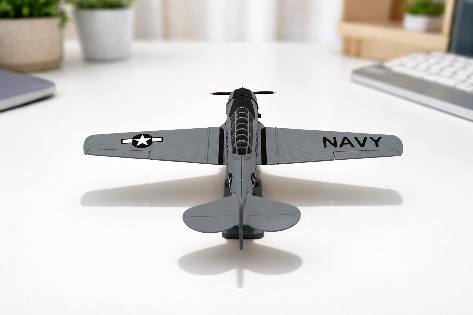 T-6 Texan 3D Printed Aircraft Model Kit – Vintage Navy Trainer Edition