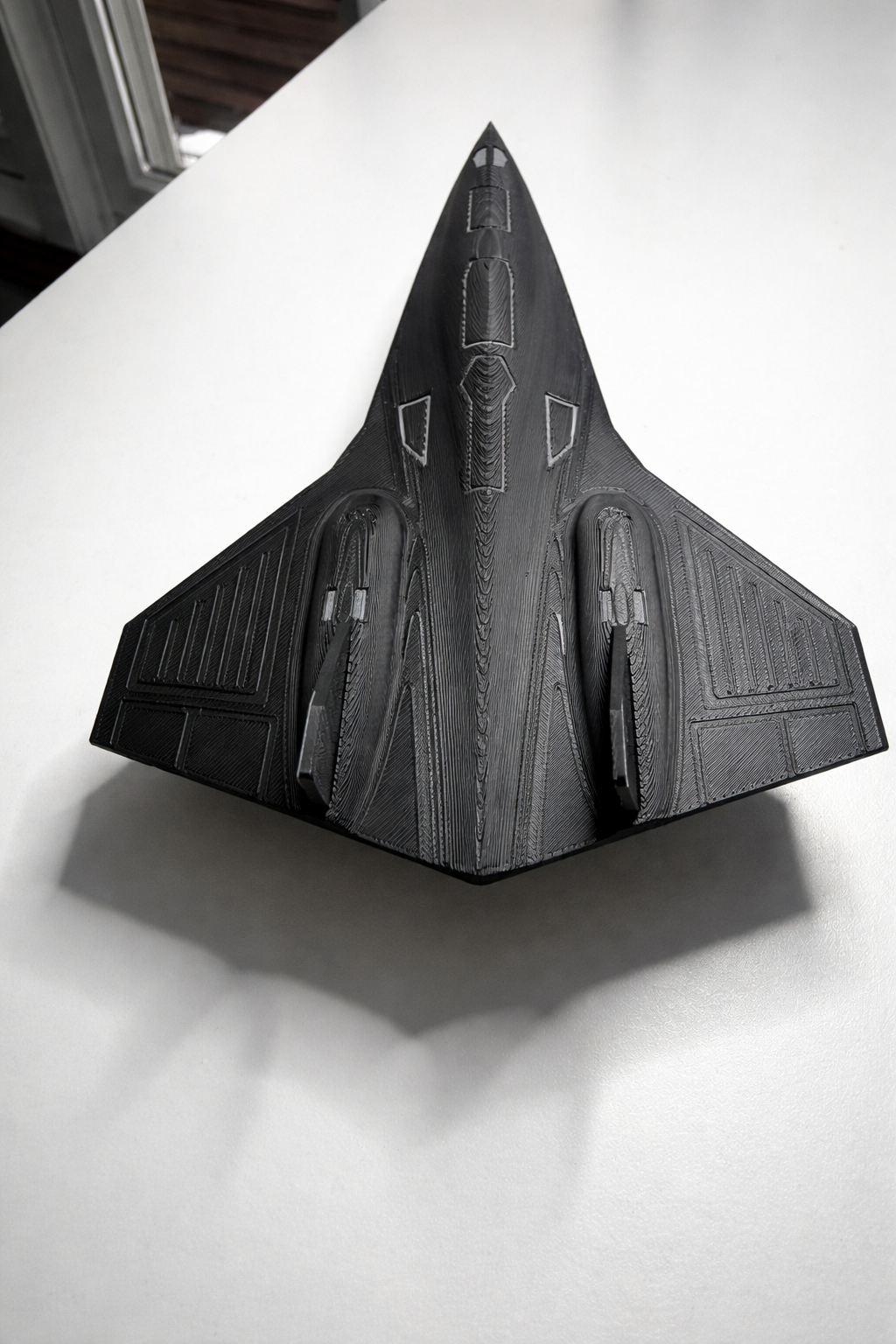Darkstar SR-72 Inspired 3D Printed Aircraft Model Kit – Hypersonic Stealth Jet
