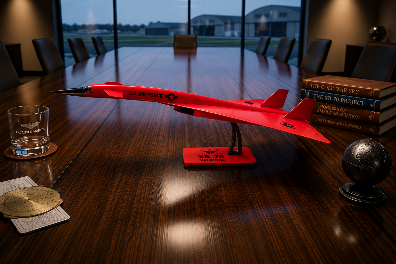 XB-70 Valkyrie 3D Printed Aircraft Model