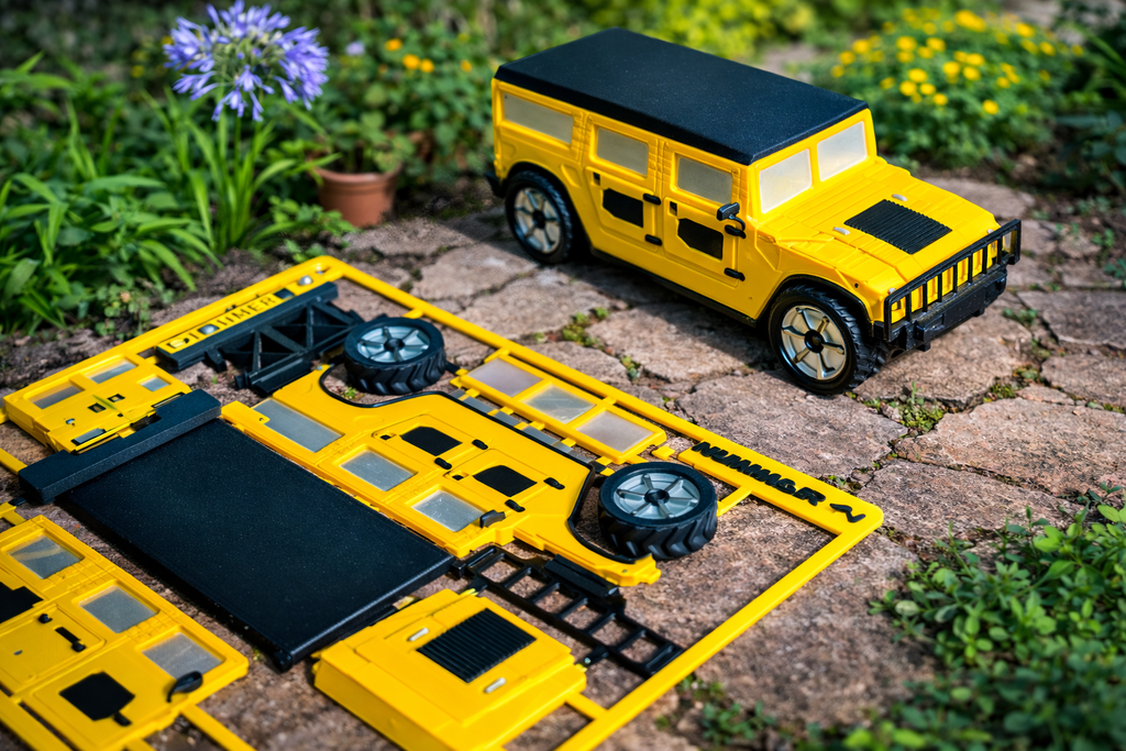 Hummer H1 3D Printed Model Kit Card – Military Vehicle Build Kit