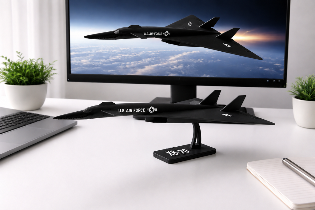 XB-70 Valkyrie 3D Printed Aircraft Model
