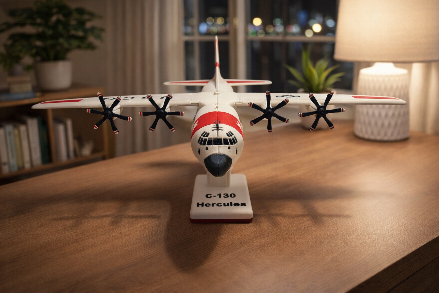 HC-130 Hercules 3D Printed Aircraft Model Kit – U.S. Coast Guard Rescue Plane