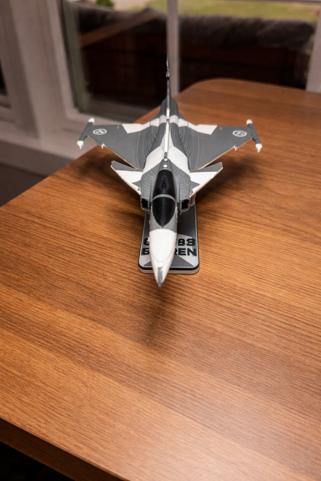 JAS 39 Gripen 3D Printed Aircraft Model Kit – Modern Fighter Jet Edition