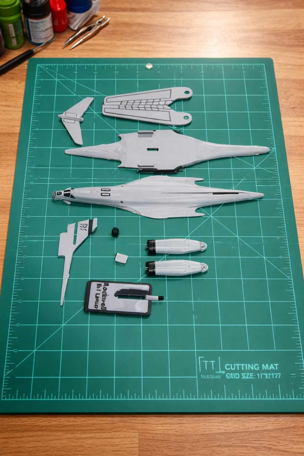 Military Bomber Aircraft Bundle 3D Printed Model Kit Set – Strategic Bomber Collection