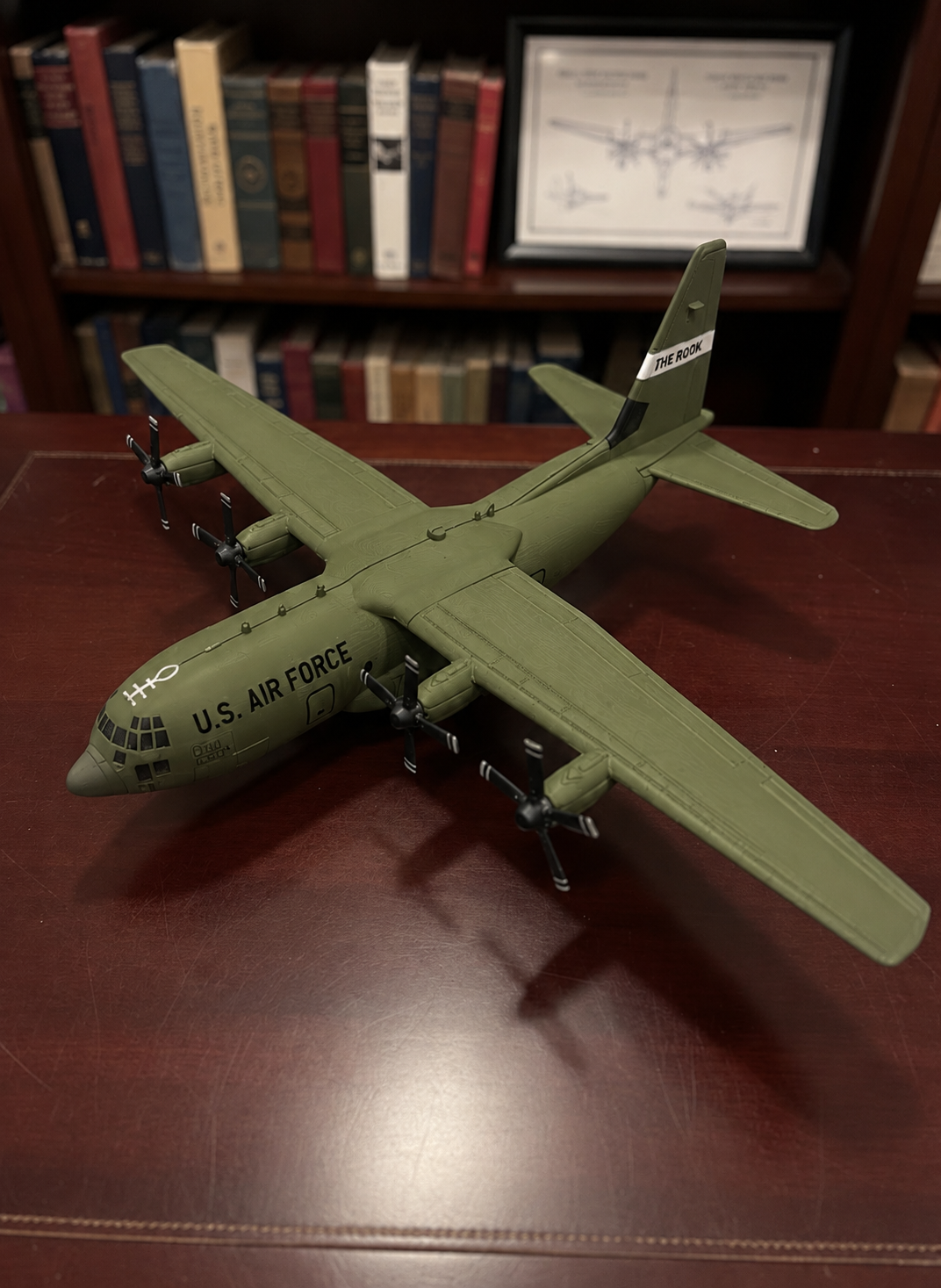 C-130J Hercules 3D Printed Aircraft Model Kit – Military Cargo Plane