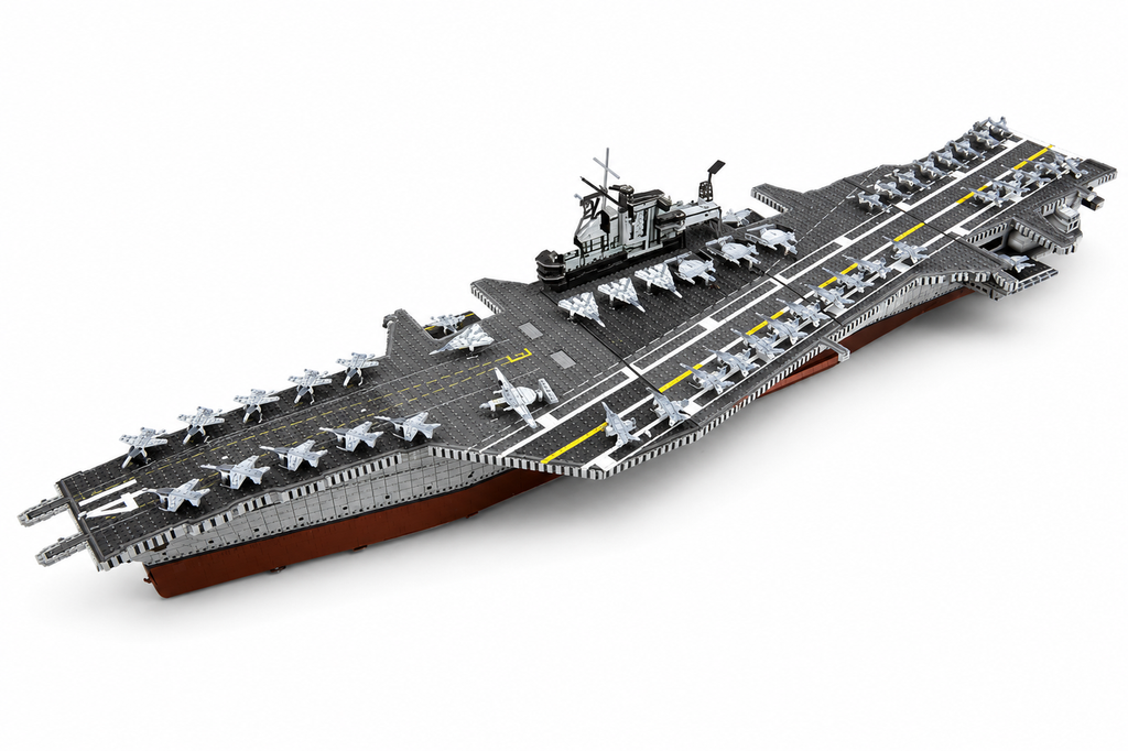 USS Midway Aircraft Carrier 3D Metal Model Kit – Premium Series