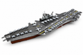 USS Midway Aircraft Carrier 3D Metal Model Kit – Premium Series