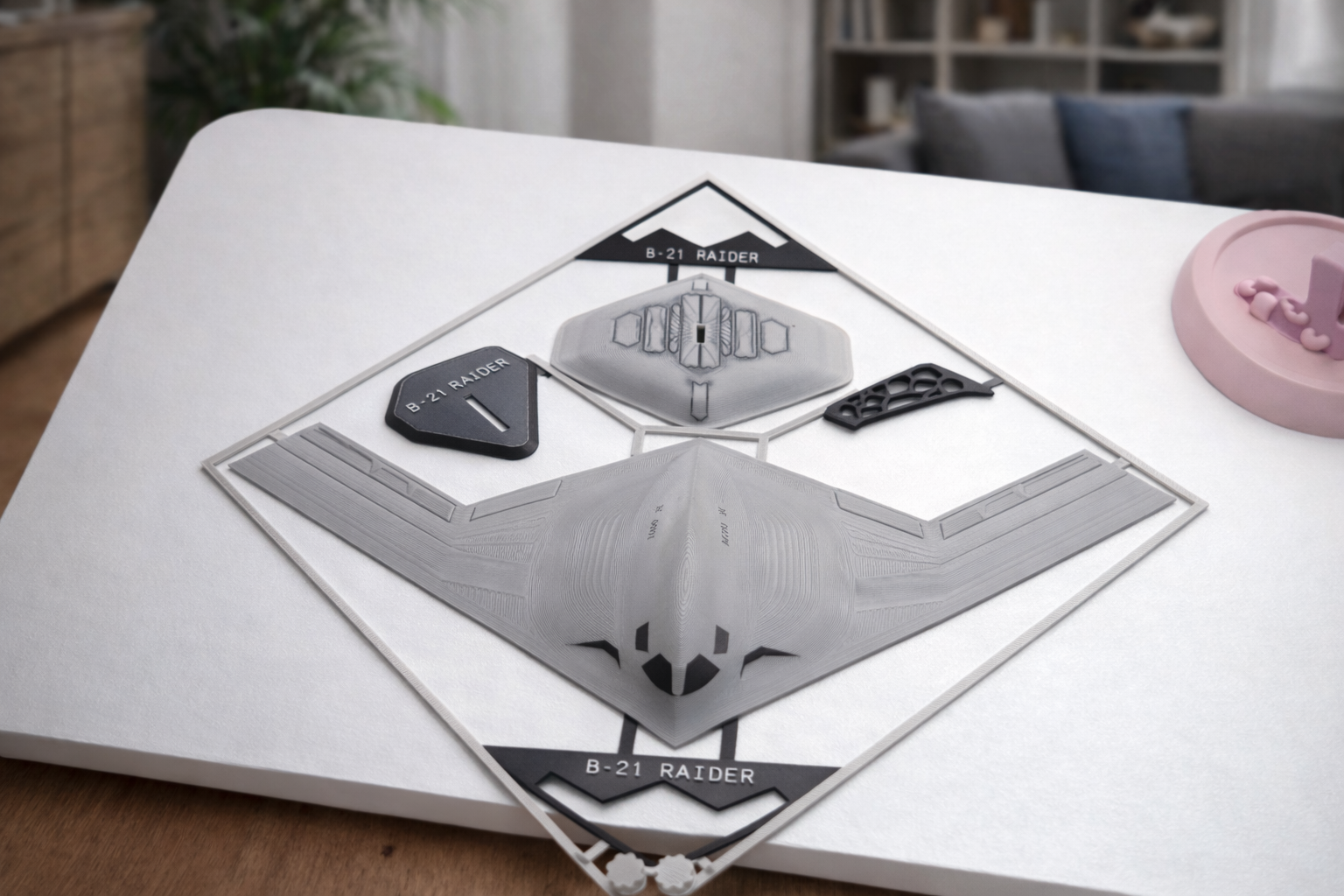 Military Bomber Aircraft Bundle 3D Printed Model Kit Set – Strategic Bomber Collection