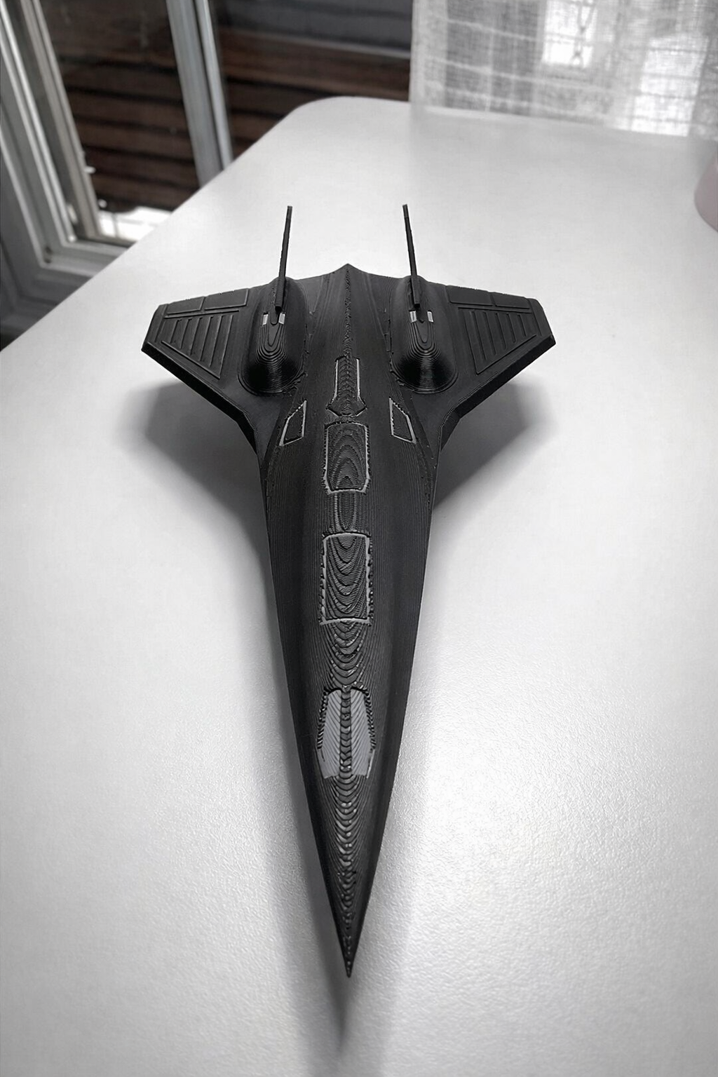 Darkstar SR-72 Inspired 3D Printed Aircraft Model Kit – Hypersonic Stealth Jet