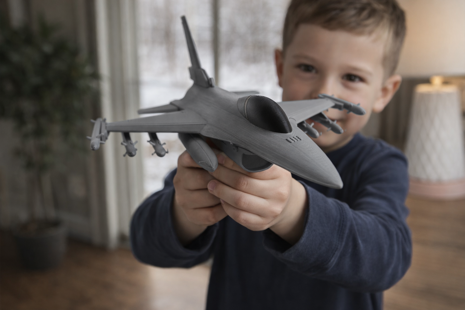 F-16 Falcon 3D Printed Model Kit F-16 Falcon 3D Printed Model Kit – Fighter Jet DIY Build – Military Aircraft Display – Aviation Desk Decor