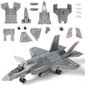 1:72 Scale F-35 Fighter Jet Quick Build Model Kit – 27 Piece Aircraft Build