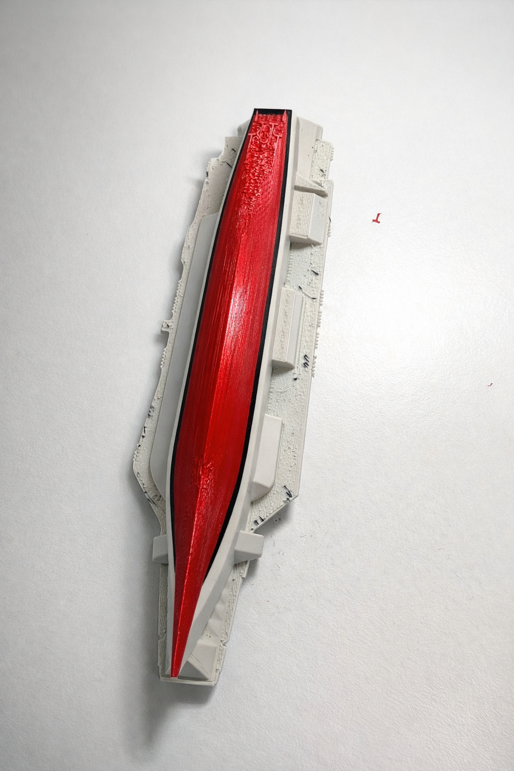 Ford Class Aircraft Carrier Flight Deck 3D Printed Display Model – Naval Aviation Edition