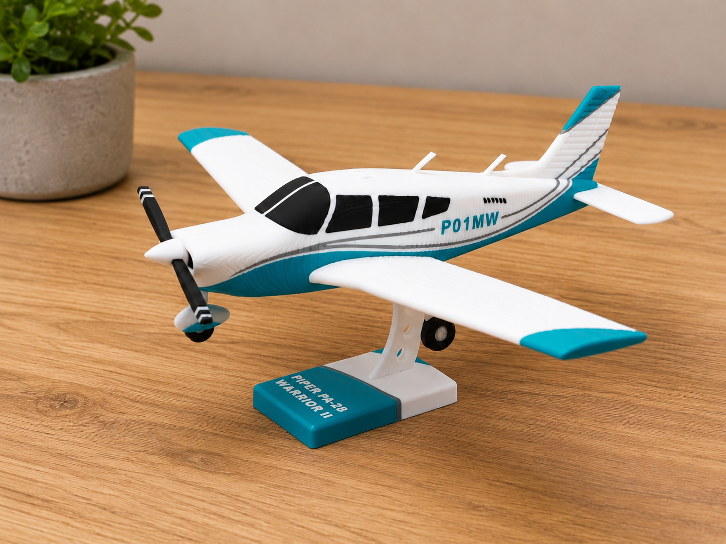 Piper PA-28 Warrior II 3D Printed Model Kit