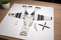 P-51D Mustang 3D Printed Aircraft Model Kit – WWII Fighter Plane