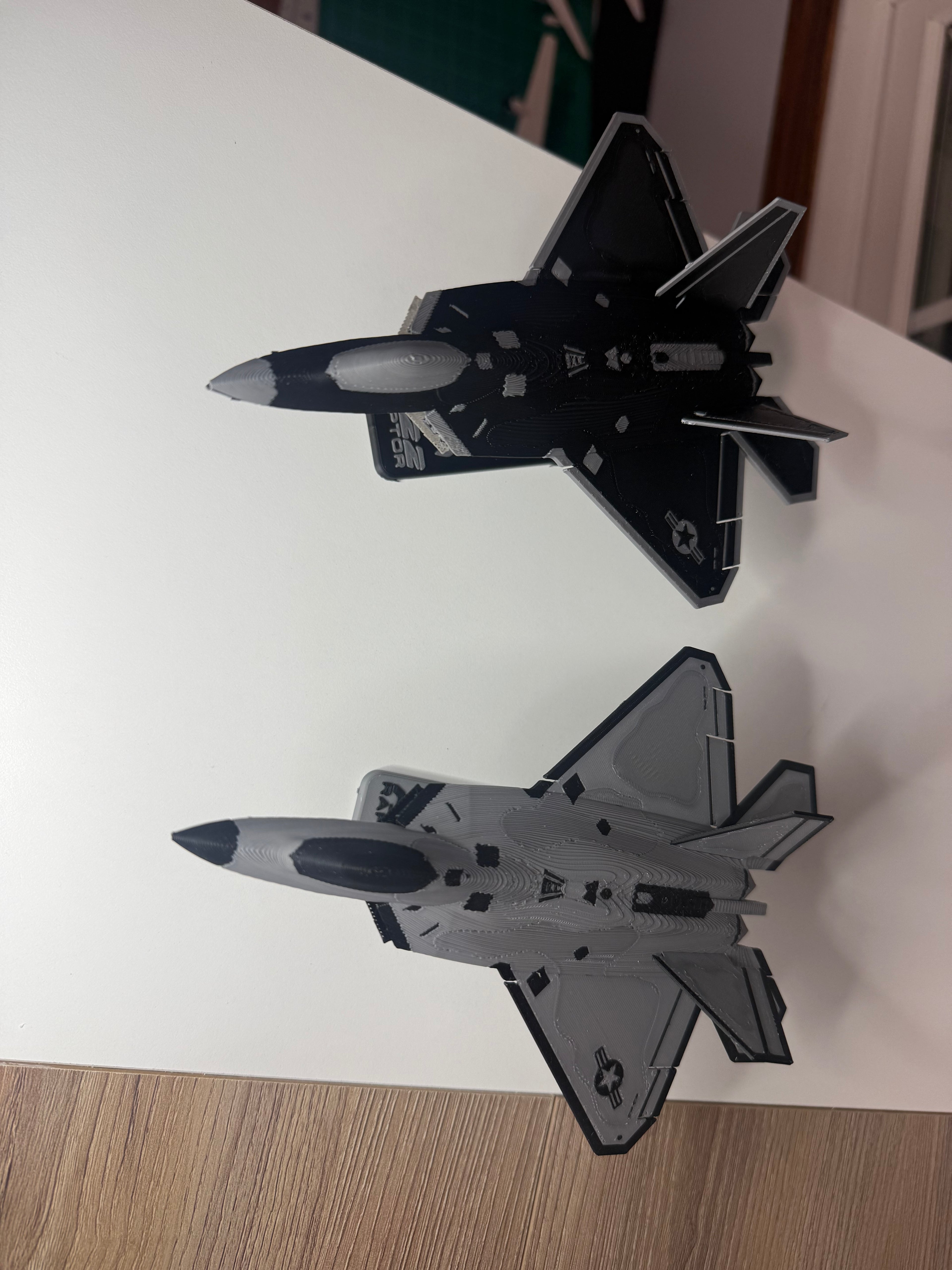 F-22 Raptor 3D Printed Aircraft Model Kit – Stealth Fighter Edition