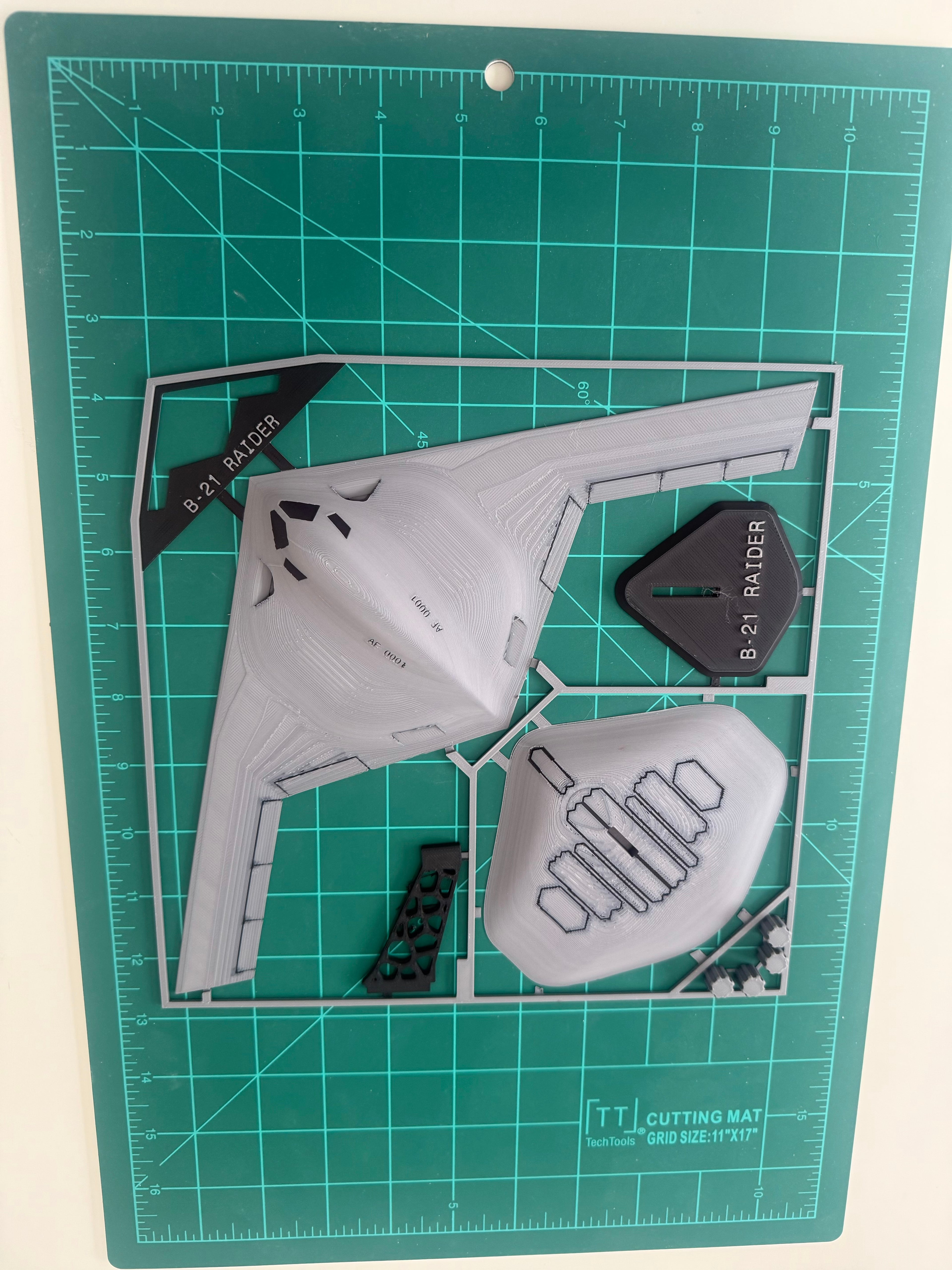 Military Bomber Aircraft Bundle 3D Printed Model Kit Set – Strategic Bomber Collection
