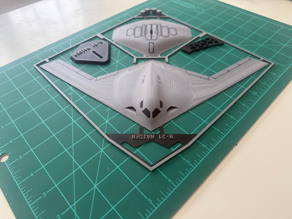 Military Bomber Aircraft Bundle 3D Printed Model Kit Set – Strategic Bomber Collection