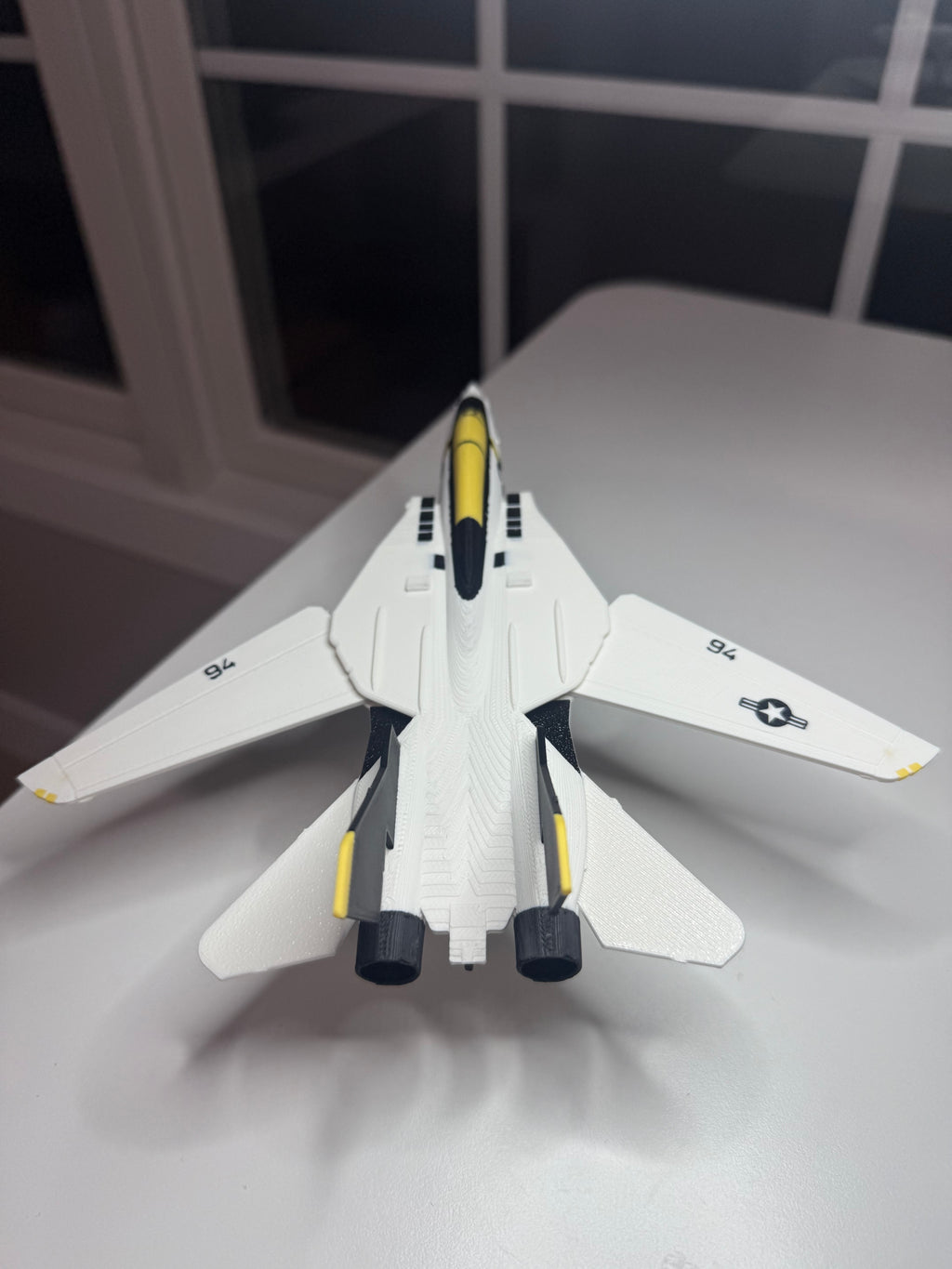 F-14 Tomcat 3D Printed Aircraft Model Kit – Classic Navy Fighter Jet Edition