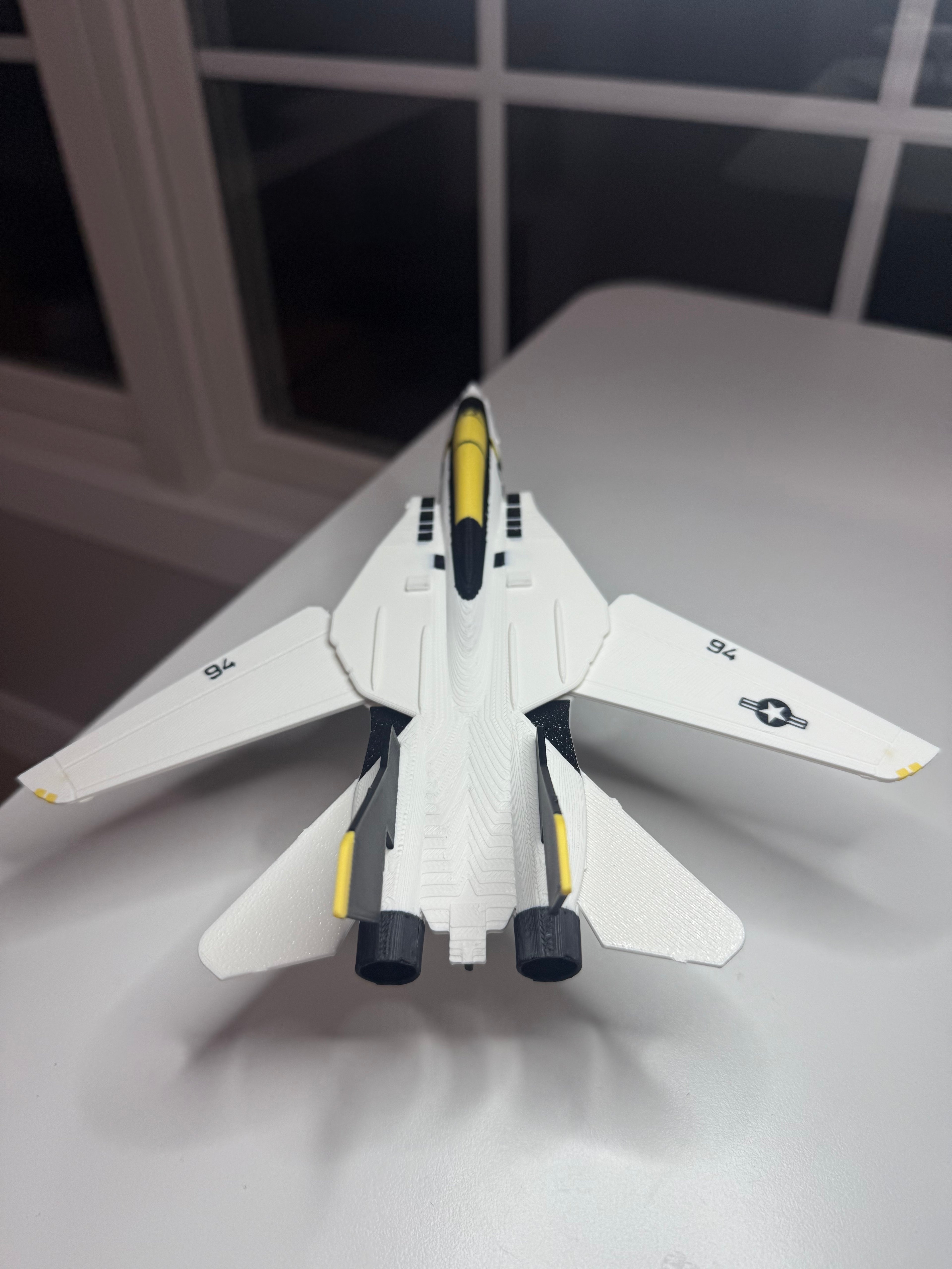 F-14 Tomcat 3D Printed Aircraft Model Kit – Classic Navy Fighter Jet Edition