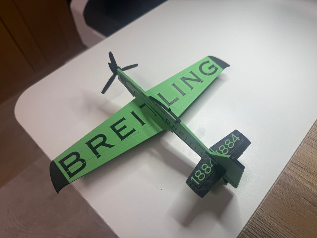 MXS-R Aerobatic Plane 3D Printed Model | RC Stunt Aircraft Display Build