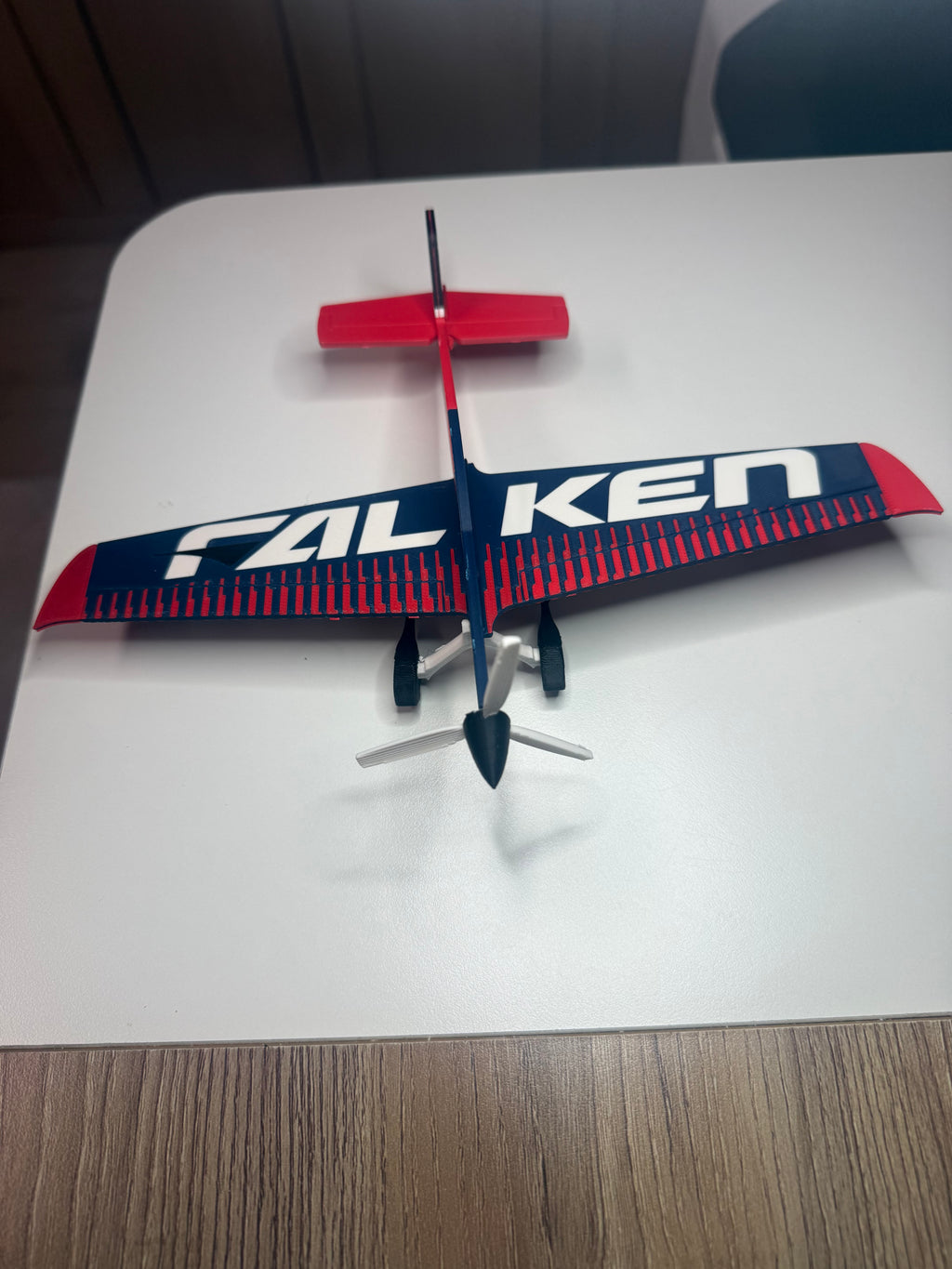 MXS-R Falken Aerobatic Plane 3D Printed Model | RC Airplane Display Build