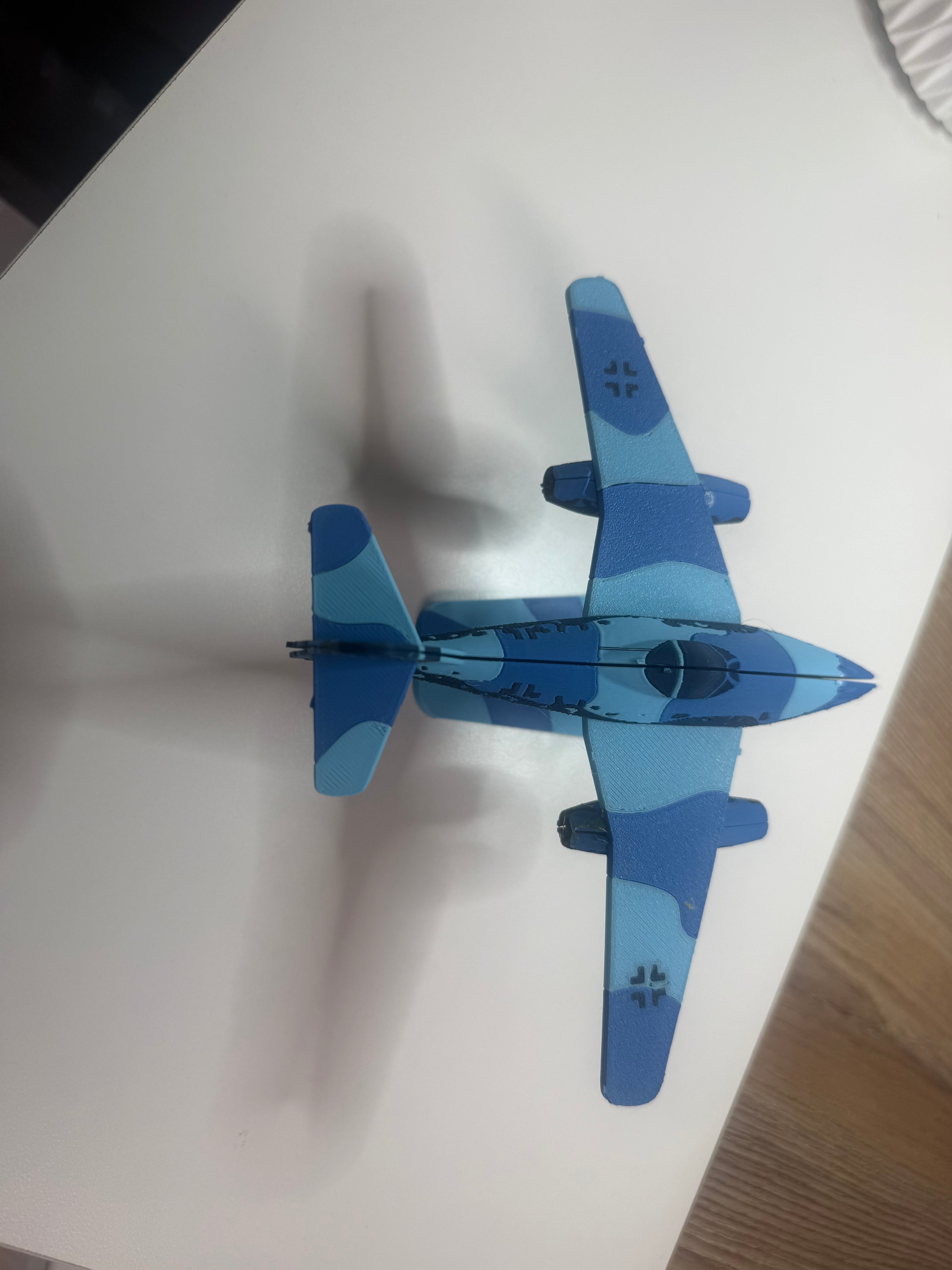 Messerschmitt Me 262 3D Printed Aircraft Model