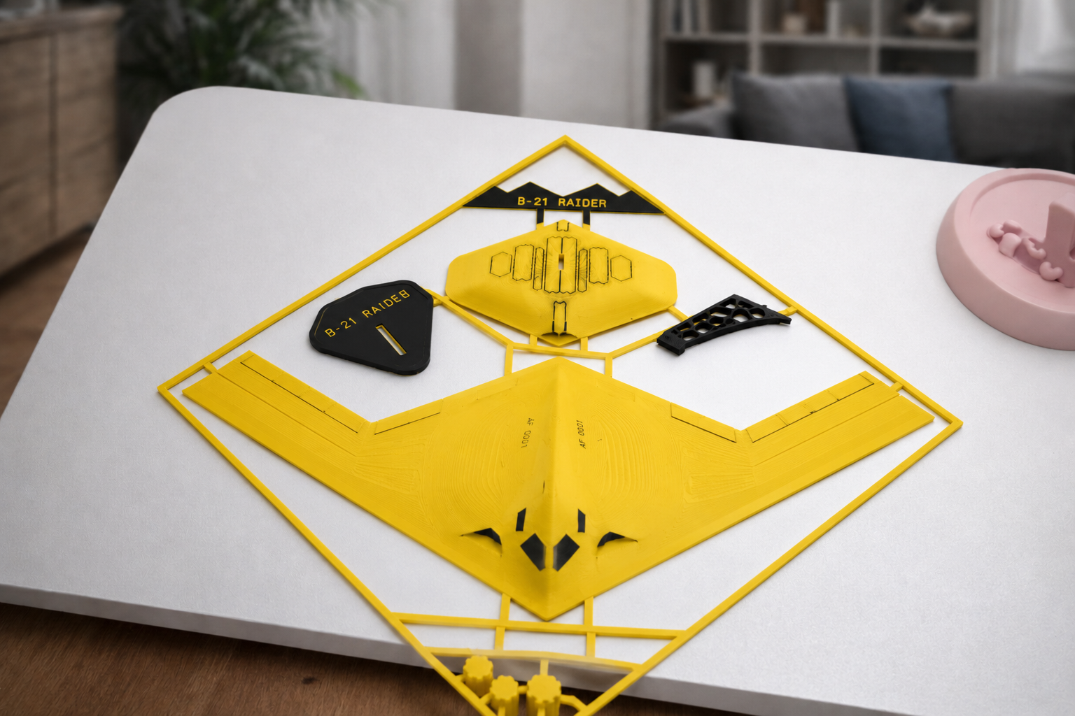 B-21 Raider 3D Printed Aircraft Model Kit – Stealth Bomber Edition