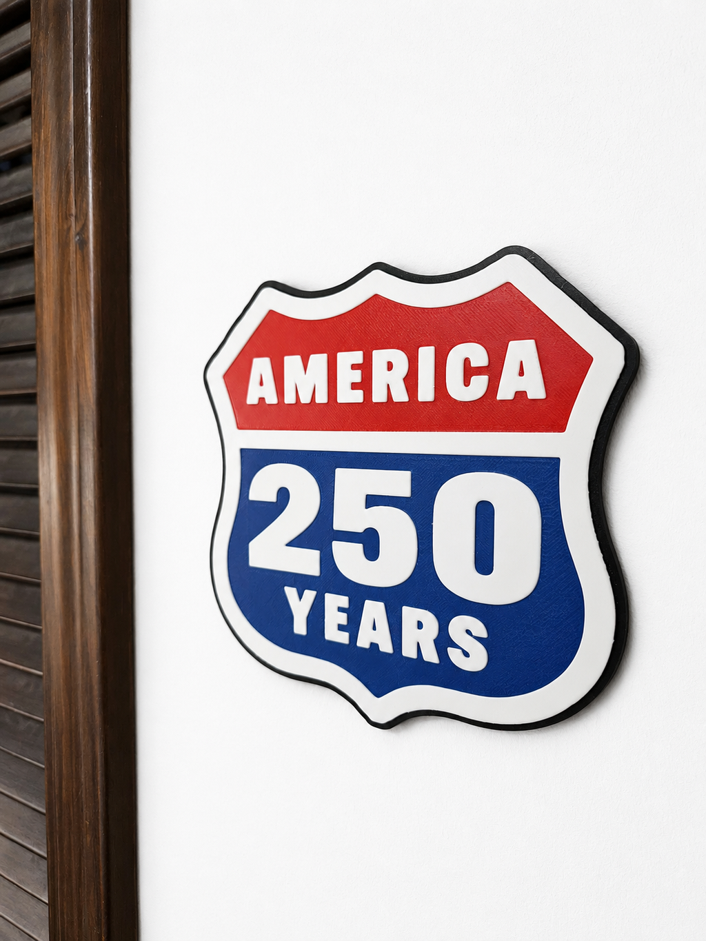 America 250 Years Sign – Patriotic USA Decor