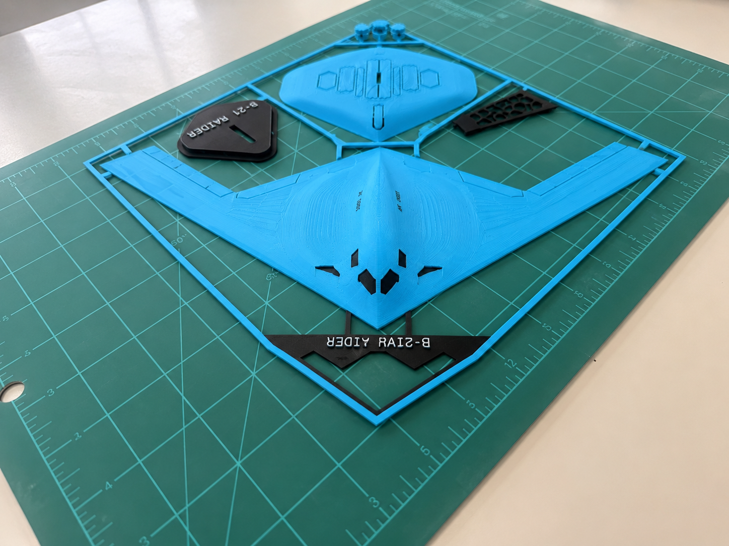 B-21 Raider 3D Printed Aircraft Model Kit – Stealth Bomber Edition