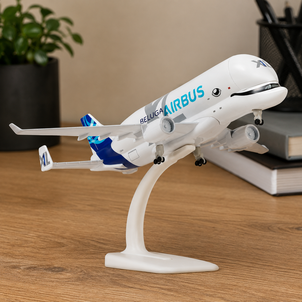 Airbus A330 Beluga XL Die-Cast Aircraft Model – 1/300 Scale Cargo Display Plane