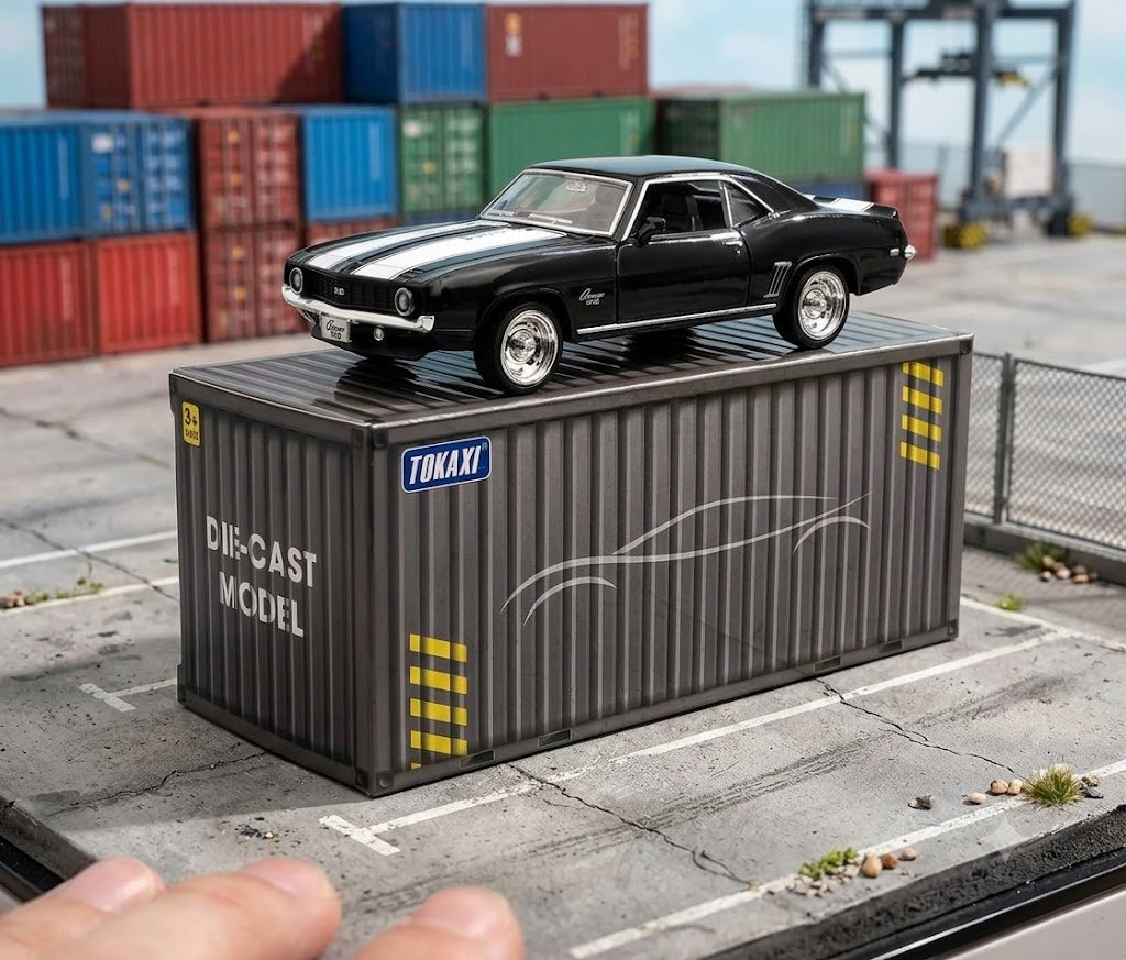 1969 Chevrolet Camaro SS Diecast Model Car – 1:36 Scale Pull Back