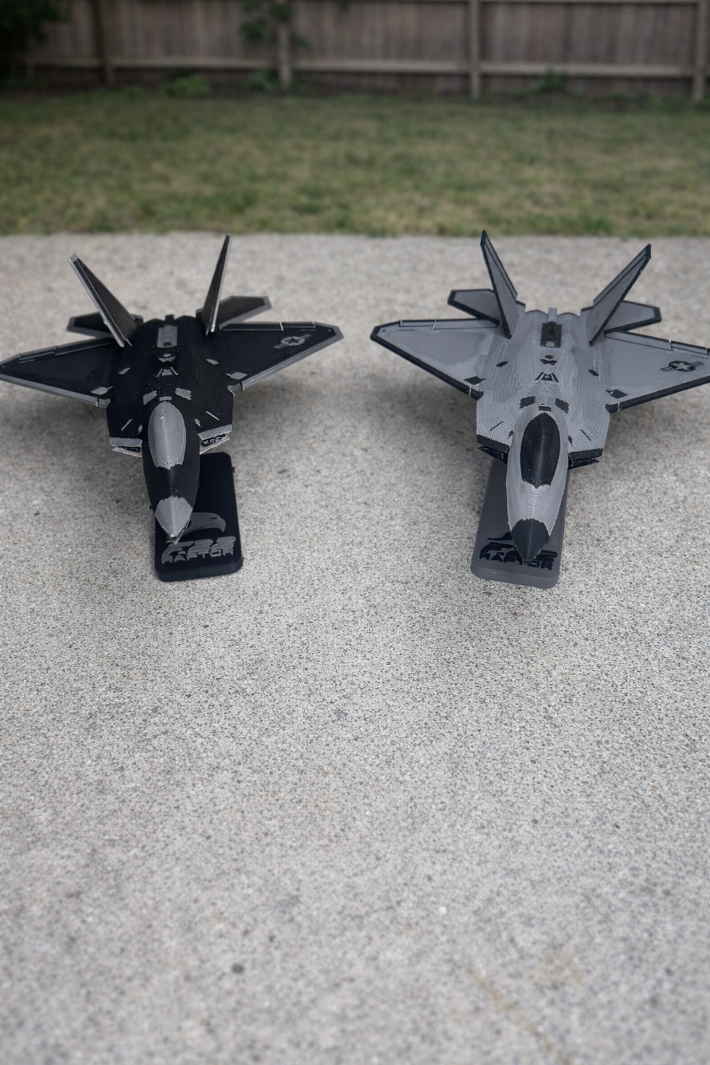 F-22 Raptor 3D Printed Aircraft Model Kit – Stealth Fighter Edition