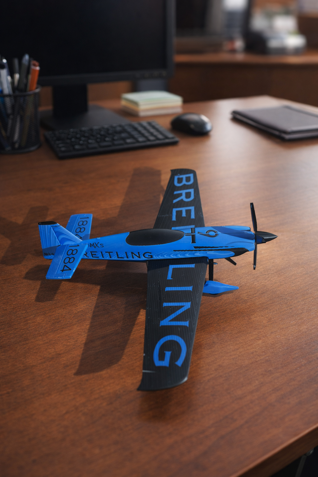MXS-R Breitling 3D Printed Aircraft Model Kit – Aerobatic Racing Plane Edition