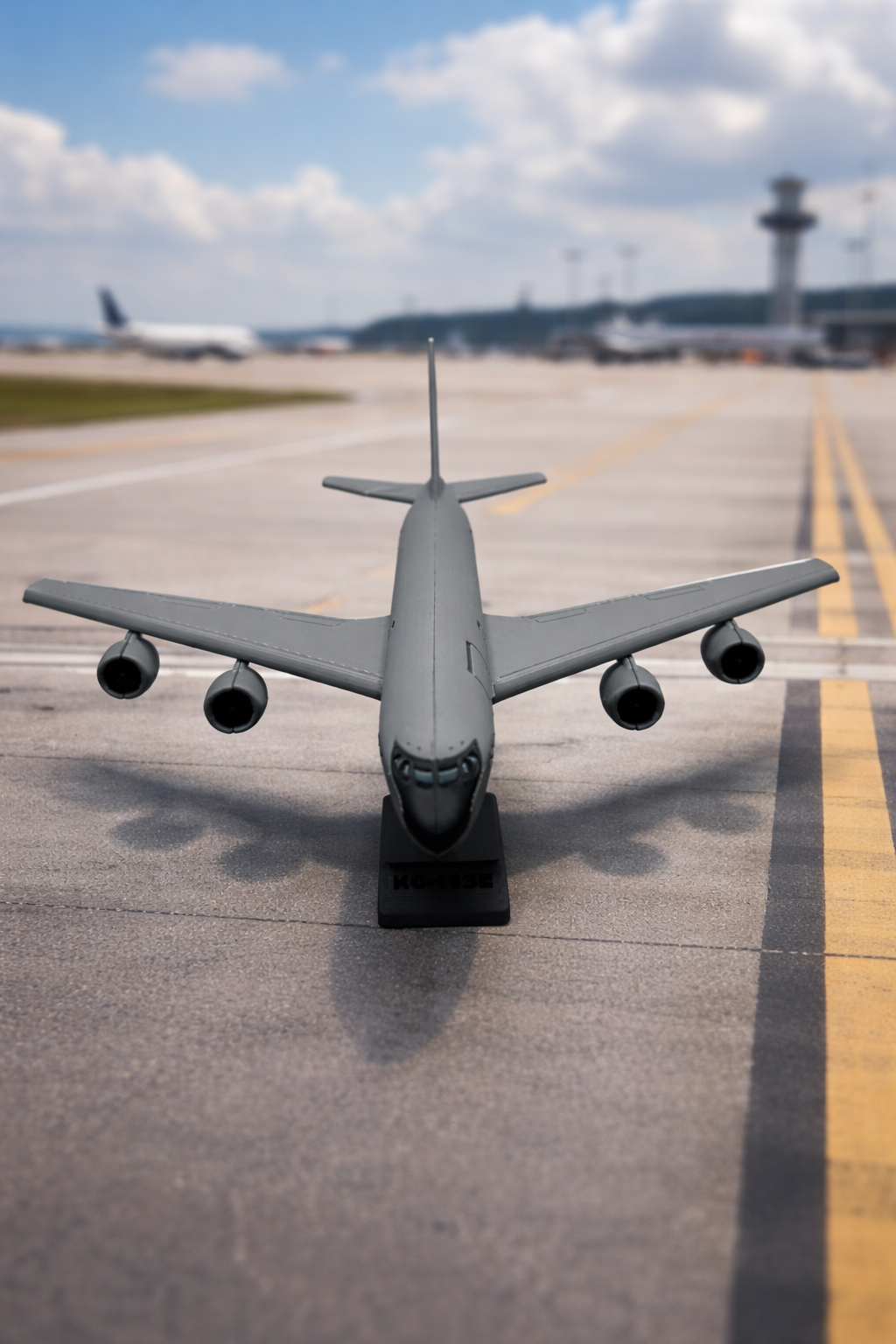 KC-135R Stratotanker 3D Printed Aircraft Model Kit – USAF Refueling Plane Build Kit