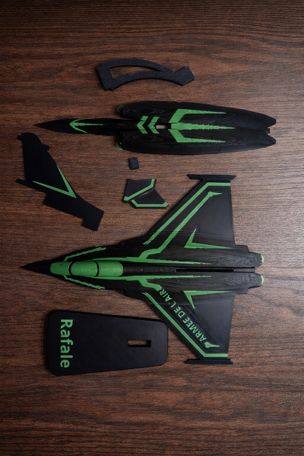 Rafale Fighter Jet 3D Printed Aircraft Model | Aviation Desk Decor