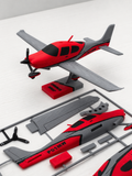 3D Printed Cirrus SR22 Model Kit DIY Aircraft Build Display