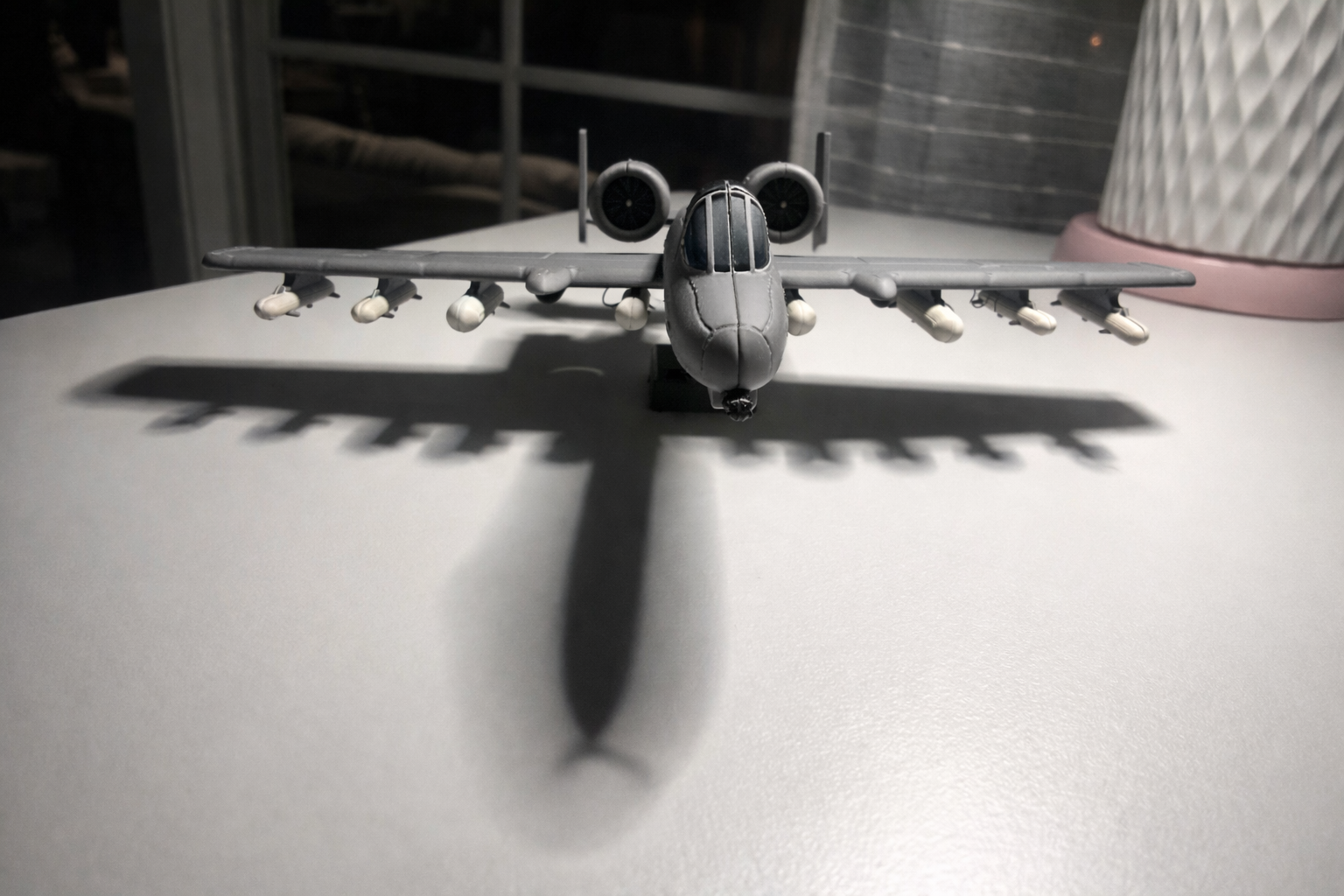 A-10 Thunderbolt II 3D Printed Model Kit A-10 Thunderbolt II 3D Printed Model Kit – Warthog Fighter Jet DIY Build – Military Aircraft Desk Decor – Aviation Display Model