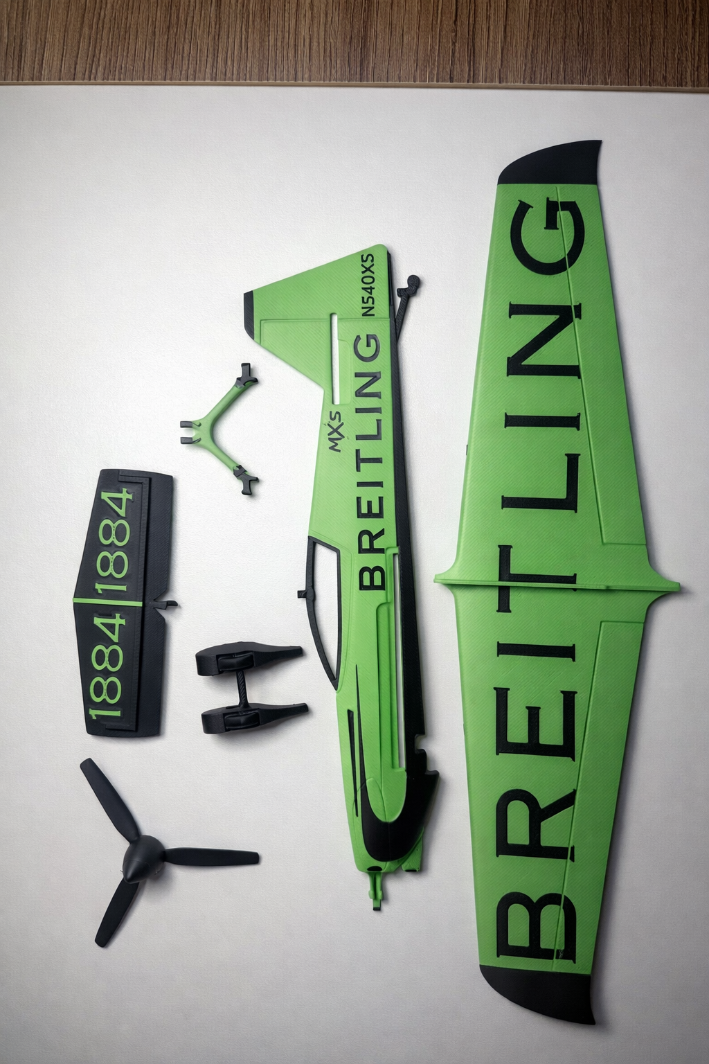 MXS-R Aerobatic Plane 3D Printed Model | RC Stunt Aircraft Display Build