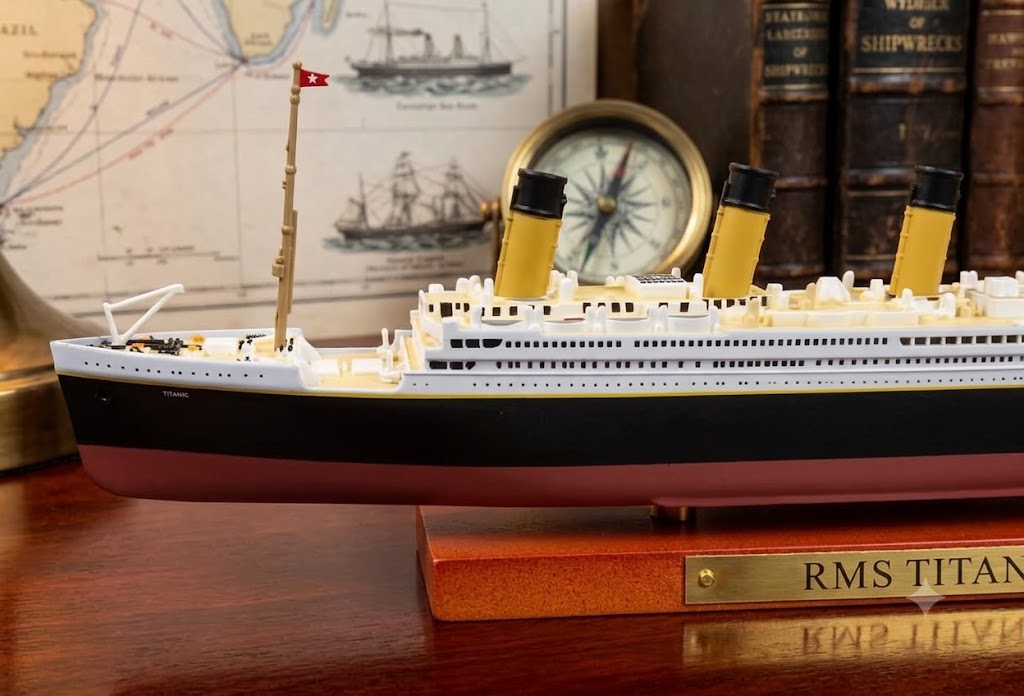 RMS Titanic 1:1250 Metal Model Ship Replica – Collectible Display
