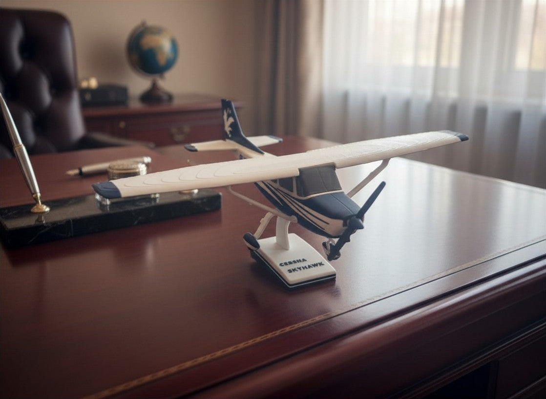 Cessna 172 Skyhawk 3D Printed Aircraft Model