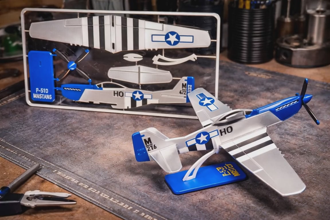P-51 Mustang 3D Printed Aircraft Display Model