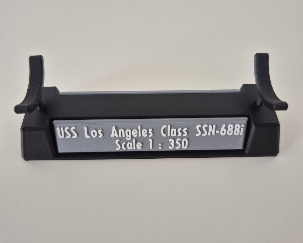 USS Los Angeles Class Submarine 3D Printed Model