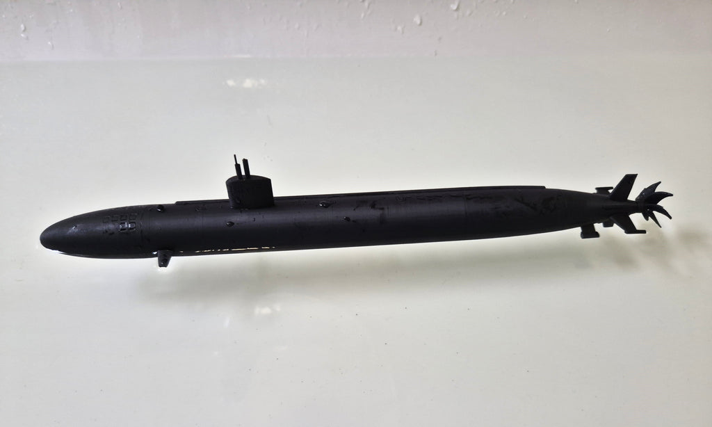 USS Los Angeles Class Submarine 3D Printed Model