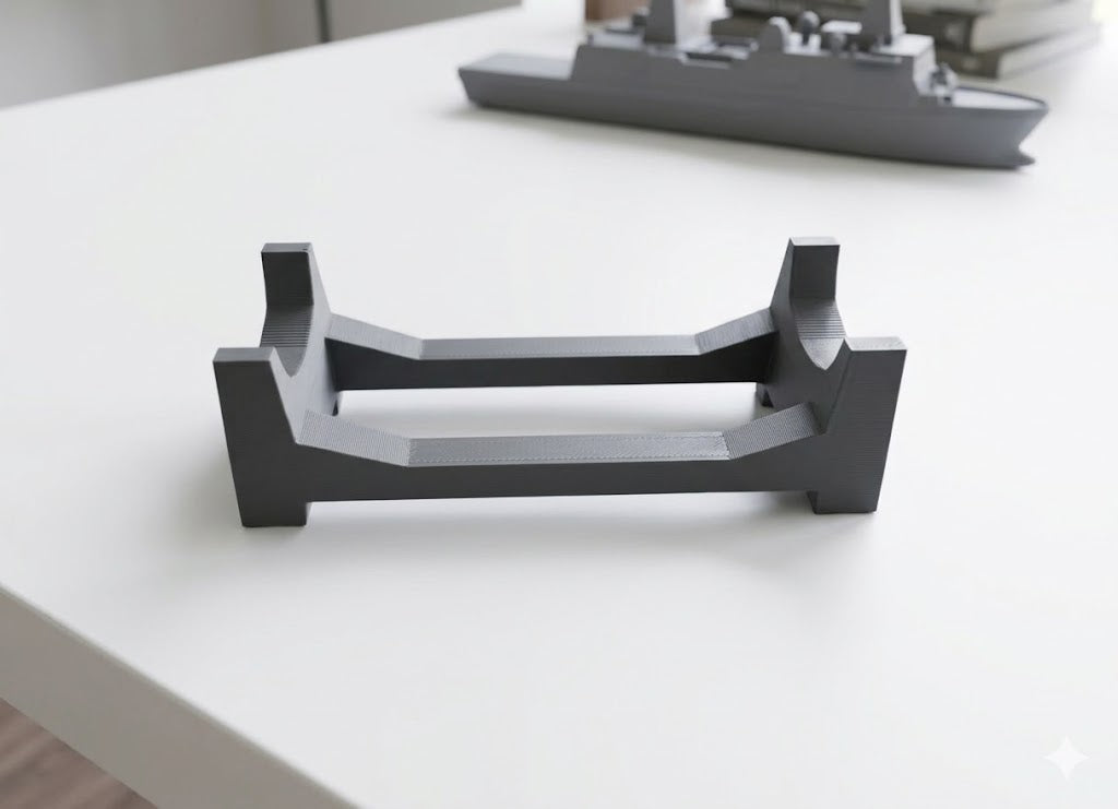 USS San Antonio Class Amphibious Transport Dock 3D Printed Display Ship – Naval Desk Decor