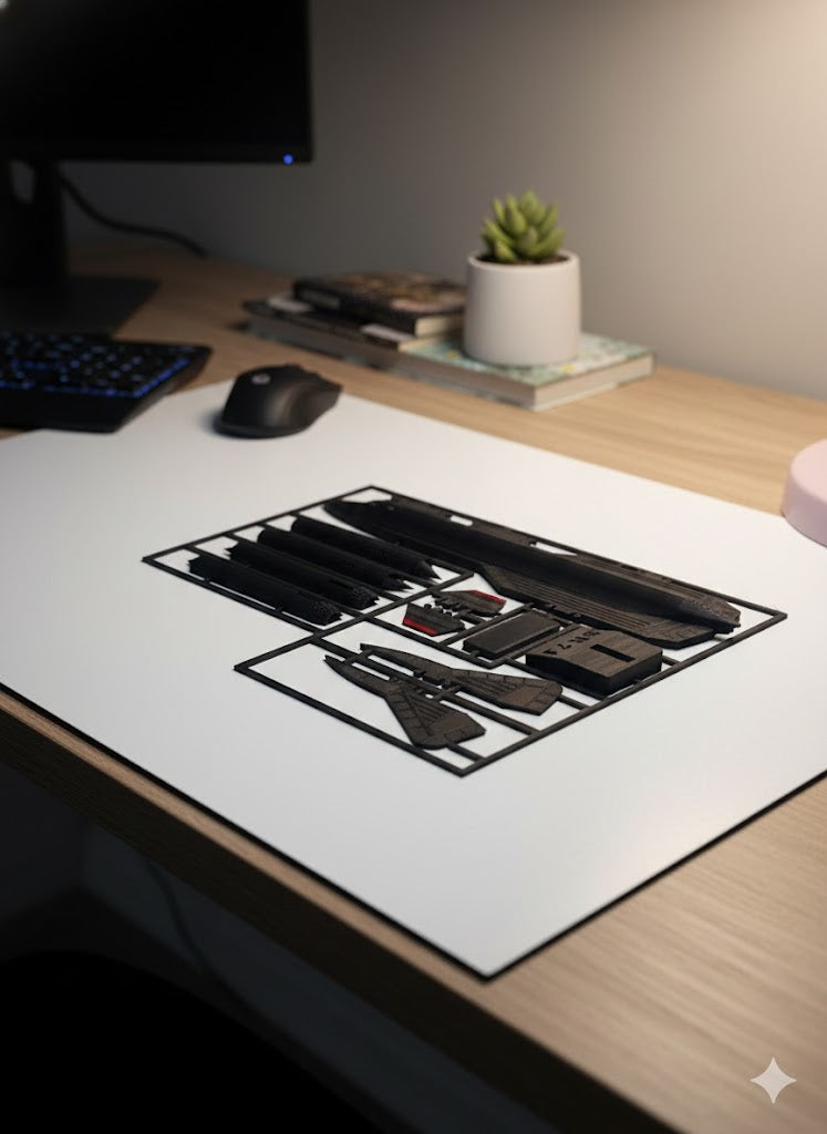 SR-71 Blackbird 3D Printed Model Kit SR-71 Blackbird 3D Printed Model Kit – Spy Plane Aircraft Display – Military Aviation DIY Build – Stealth Jet Desk Decor