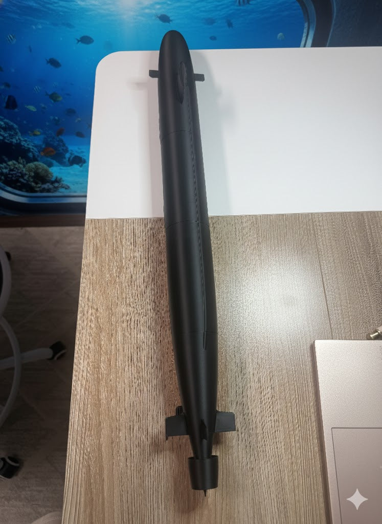 3D Printed Submarine Model Kit 3D Printed Submarine Model Kit – DIY Naval Submarine Build – Military Navy Display Model – Large 2ft Long Submarine Kit